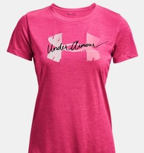 Ladies Under Armour Twist Logo Shirt XL